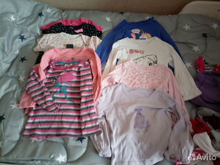 Вещи пакетом для девочки98-104