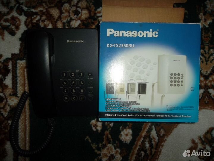 Стационарный телефон panasonic