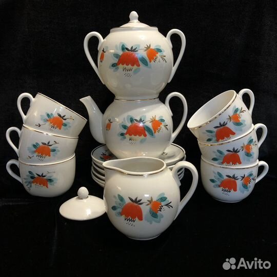 Сервиз чайный Песочное