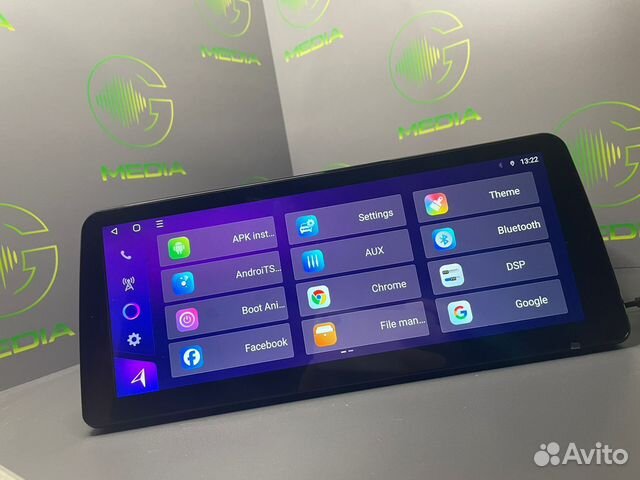 Универсальная магнитола 2 DIN (12.3 дюймов)