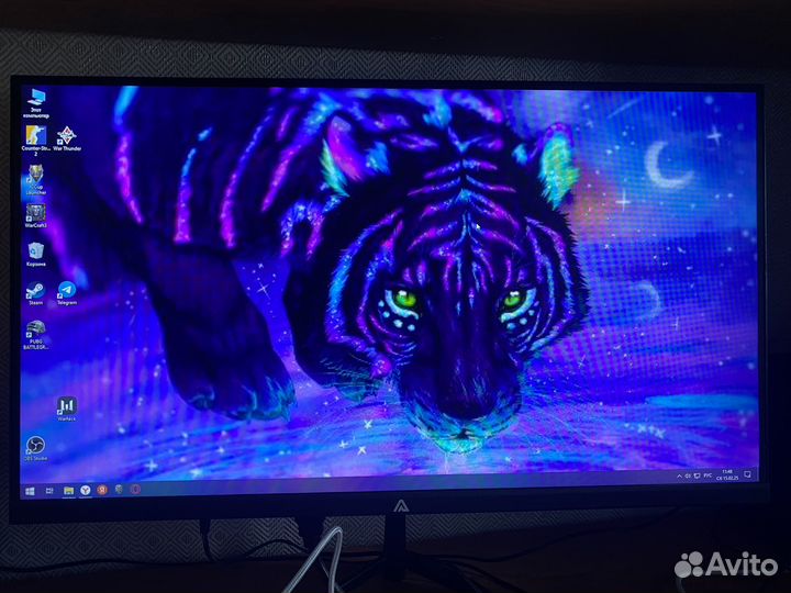 Игровой компьютер с монитором полный комплект