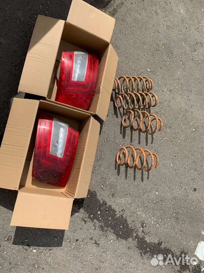 Задние фонари Шкода Октавия А7 дорестайл