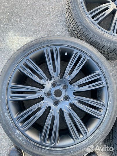 Оригинальные диски на Range Rover r22