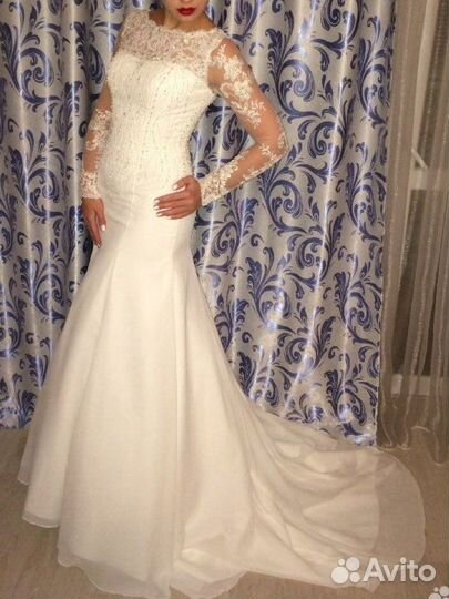 Шикарное свадебное платье To be bride люкс