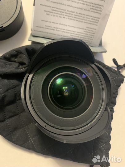 Объектив samyang 14mm f 2.8 ED AS IF UMS AE
