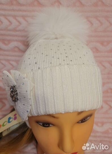 Шапка зимняя шерстяна чоби chobi 44-46