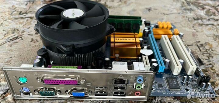 Сборка на материнской плате DDR2