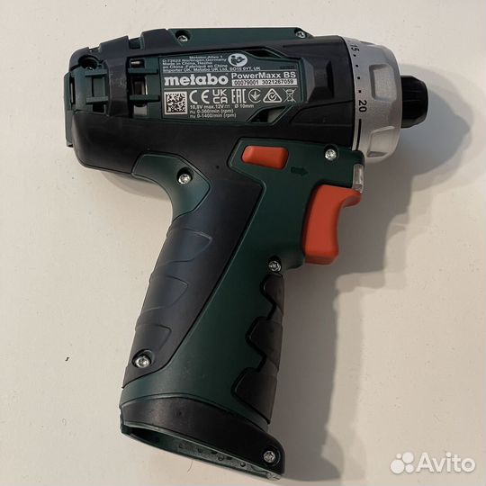 Шуруповерт metabo powermaxx bs