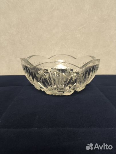 Салатник хрустальный