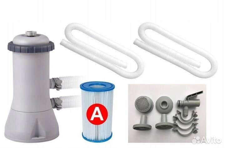 Насос-фильтр intex 28638, 3785 л/ч