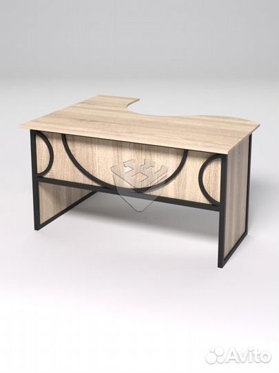 Стол эргономичный офисный сэ-14 (правосторонний) &