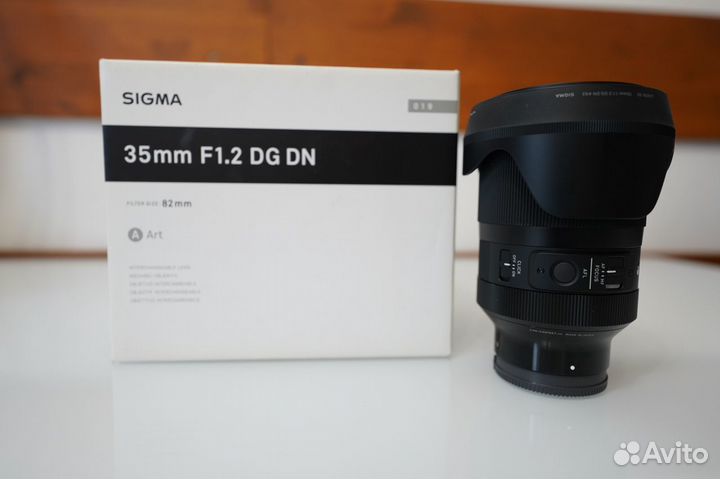 Объектив Sigma 35mm f/1.2 DG DN Art Sony E