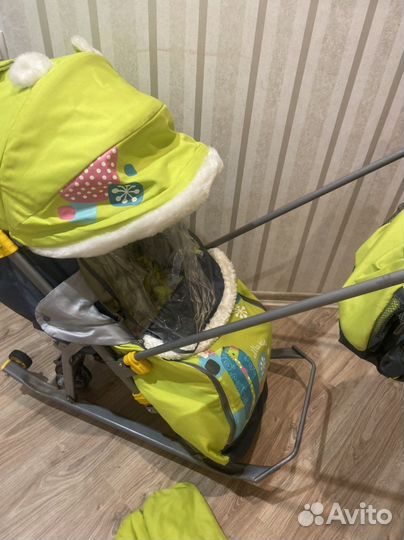 Коляска санки Ника 7