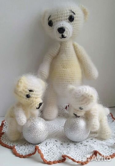 Полярные мишки - ручная работа