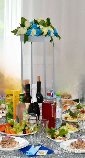 Вазы на стол высокие