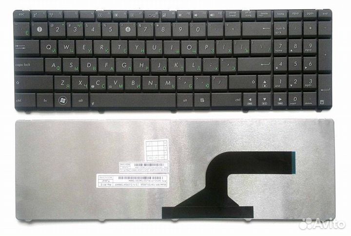 Клавиатура для ноутбука Asus A52, G51, K52
