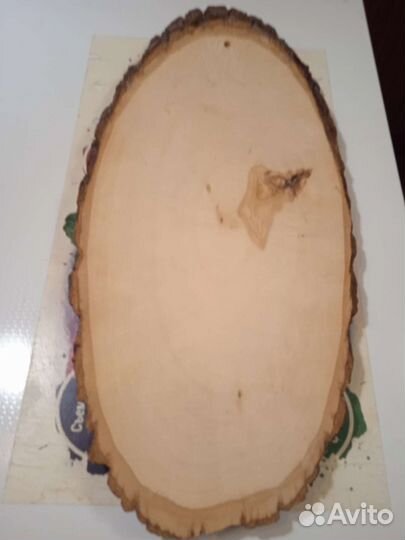 Панно на спиле дерева. Две штуки