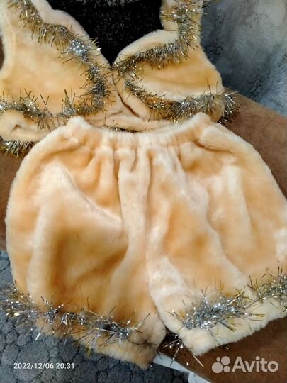 Новогодний костюм ежика