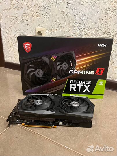 Видеокарта msi 3060 ti gaming x