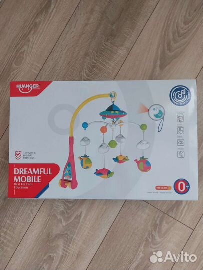 Мобиль на кроватку новый
