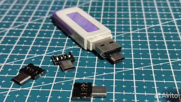 OTG адаптер micro USB