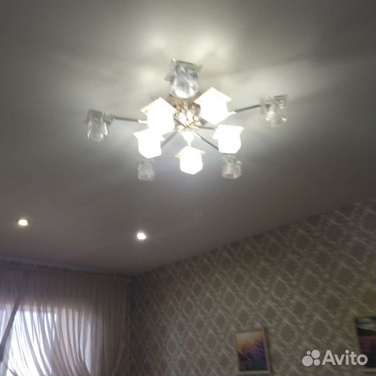 Люстра потолочная подвесная бу