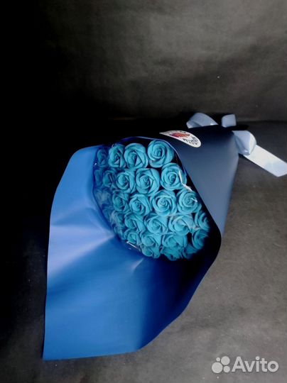 Розы из Белого Шоколада - 29 шт в Букете