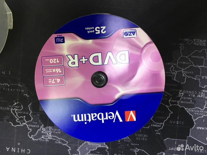 Dvd+r verbatim 4.7 gb 120 min