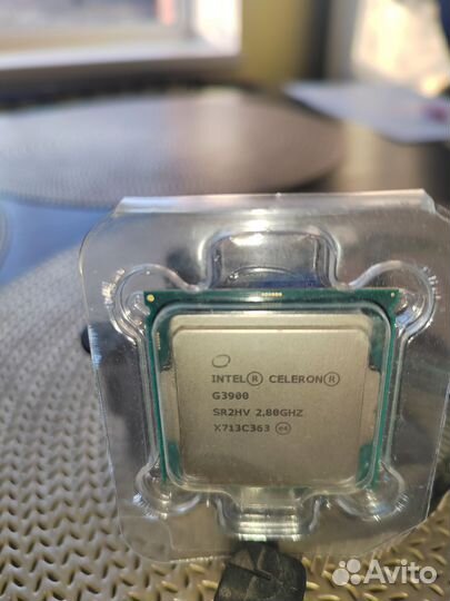 Celeron g3900+кулер