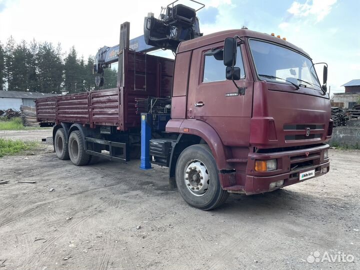 КАМАЗ 65117 с КМУ, 2005