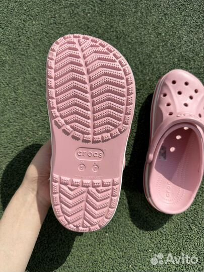 Новые Crocs Sabo розовые 37-38