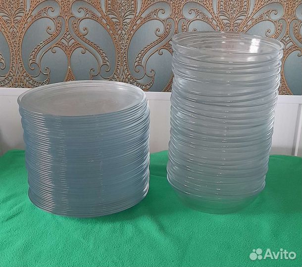 Тарелки IKEA. Стекло