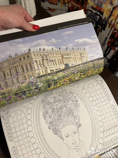 Раскраска антистресс. Версаль