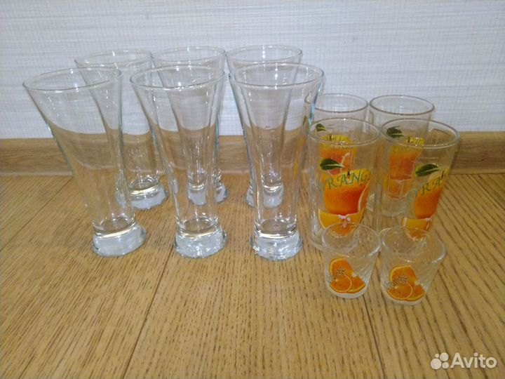 Советская посуда, вазы, стаканы