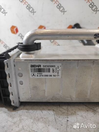 Интеркулер Mercedes Glc X253 M274 2.0 turbo 2016