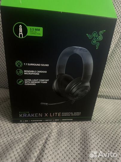 Игровые проводные наушники Razer Kraken