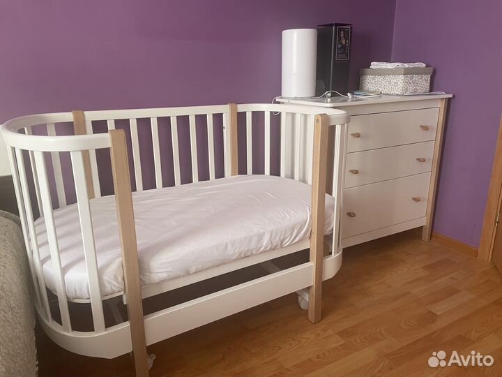 Детская кровать ellipsebed classic 0+