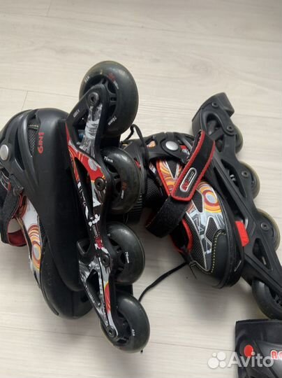 Роликовые коньки детские раздвижные