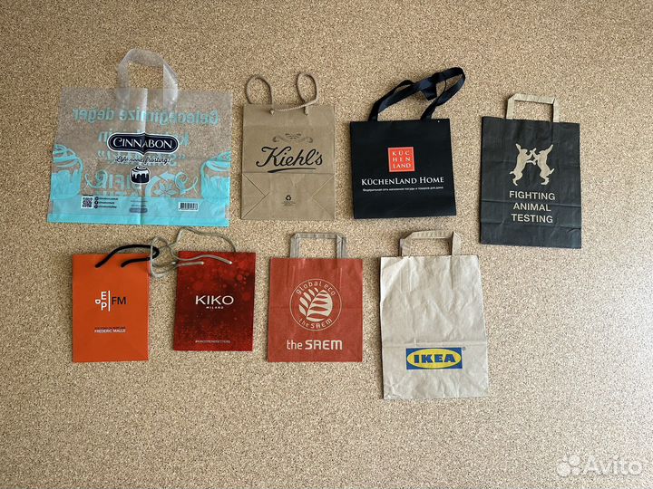 Брендовые пакеты/коробки Calvin Klein,kiko,massimo