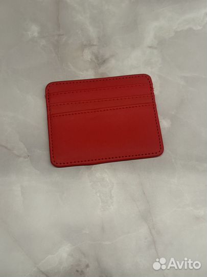 Картхолдер красный, для крединых карт