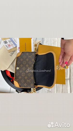 Louis vuitton сумка кроссбоди