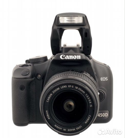 Зеркальный фотоаппарат canon eos450d