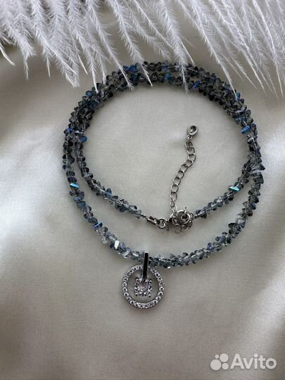 Чокер и серьги