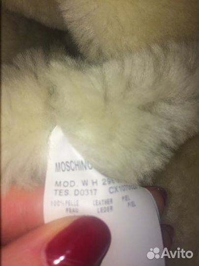 Дубленка Moschino оригинал