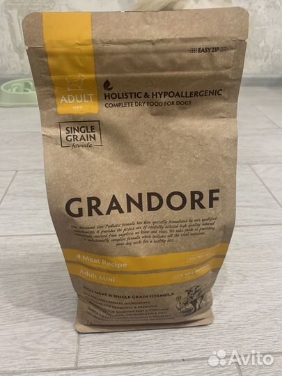 Grandorf корм для мелких собак