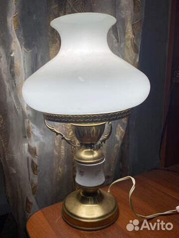 Бронзовый светильник времён СССР