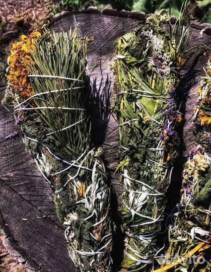 Скрутка для окуривания из 7 трав «Защита»