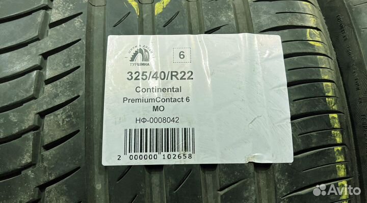 Continental PremiumContact 6 325/40 R22 94Y