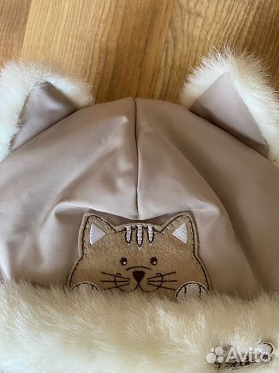 Шапка зимняя для девочки 48 50