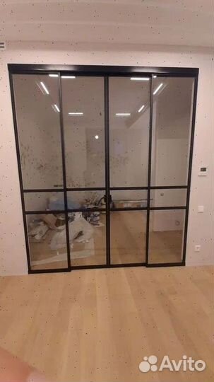 Стеклянные перегородки